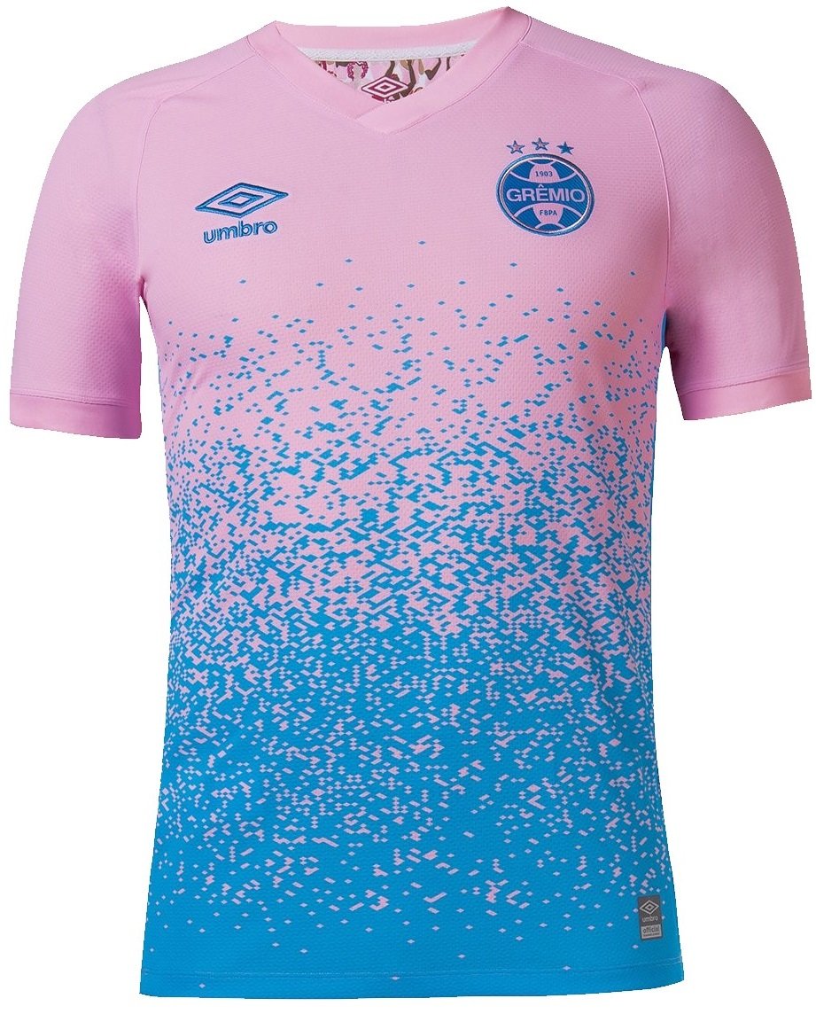 Camisa Grêmio 2021 2022 Umbro oficial Outubro Rosa